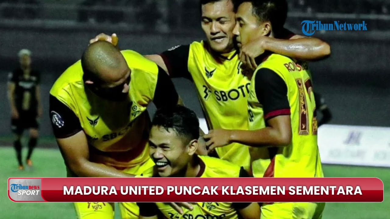 Klasemen Madura United Liga 1 Performa dan Prospek